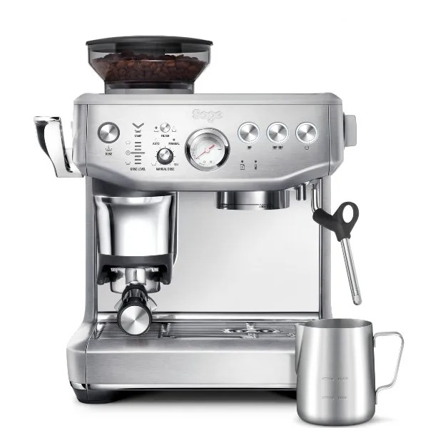מכונת קפה SAGE Barista Express® Impress SES876BSS