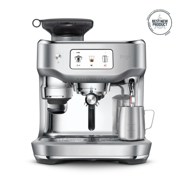 מכונת קפה מקצועית the Oracle® Dual Boiler SES995BSS + אוסמוזה הפוכה מוריון AQUAPHOR
